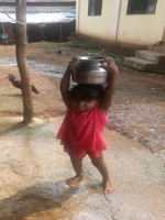 Water tank setup for Dongarwadi school Neral